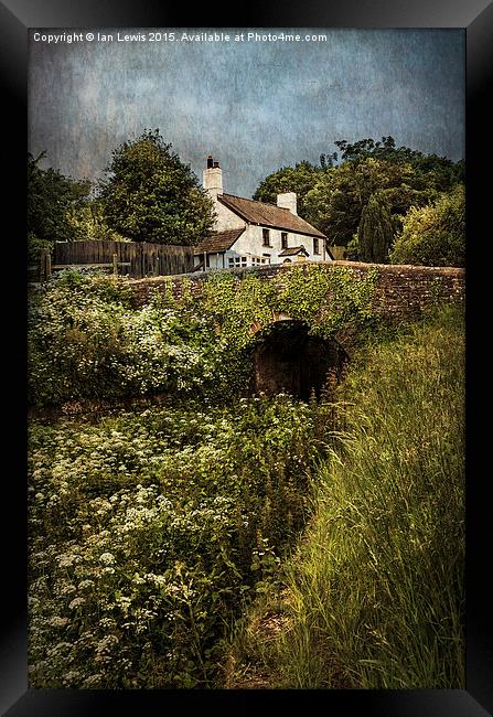  The Lock Keepers Cottage Framed Print by Ian Lewis