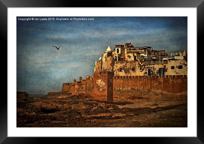  Essaouira  Framed Mounted Print by Ian Lewis