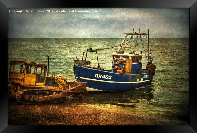 Launching from The Stade Framed Print by Ian Lewis