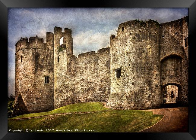 The Castle Gatehouse Framed Print by Ian Lewis