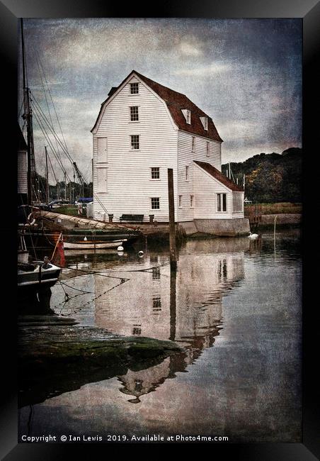 Woodbridge Tide Mill Framed Print by Ian Lewis