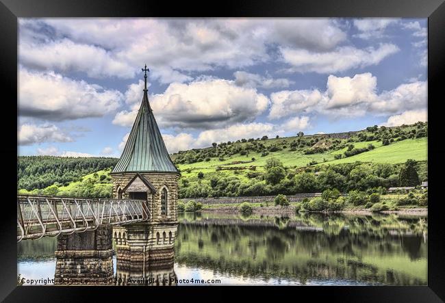 The Tower At Pontsticill Reservoir Framed Print by Ian Lewis