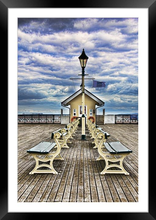 The End Of The Pier Show Framed Mounted Print by Ian Lewis