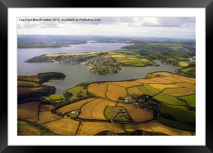 up the Fal Framed Mounted Print by keith sutton