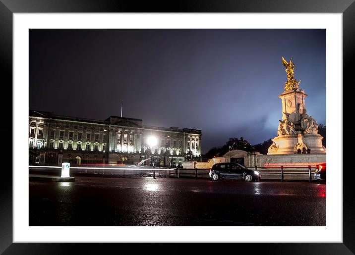  Queen of England Framed Mounted Print by keith sutton