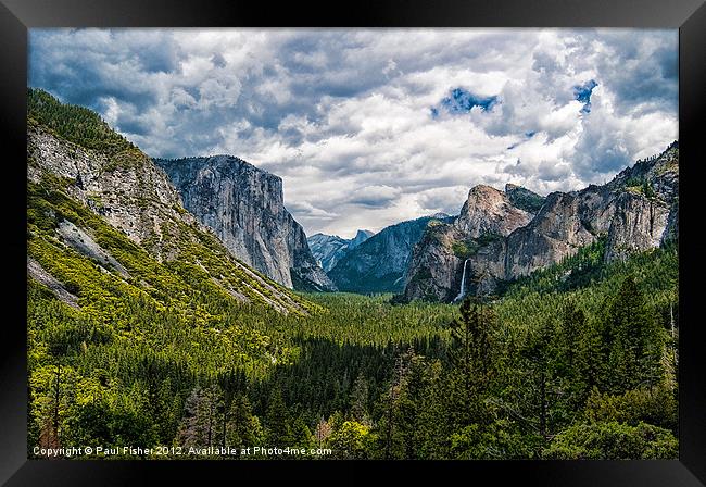 Yosemite Valley Framed Print by Paul Fisher