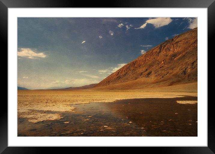 Badwater Basin Framed Mounted Print by Paul Fisher