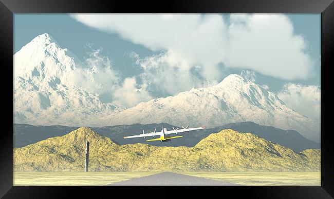 Departing for base Camp Framed Print by Paul Fisher