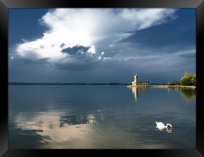 Normanton, Rutland Water Framed Print by Paul Fisher