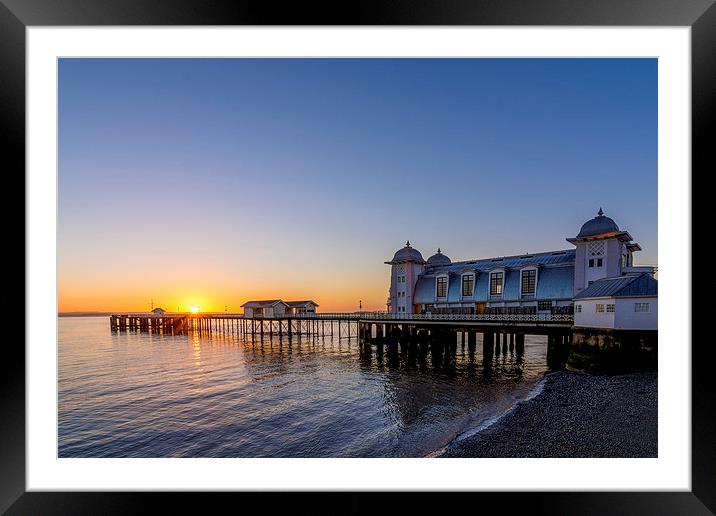  Sunrise in Penarth Framed Mounted Print by Andrew Richards