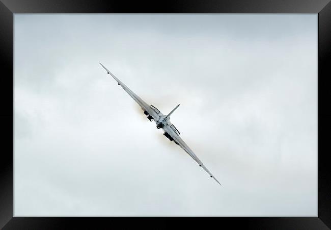  Avro Vulcan Framed Print by Andrew Richards