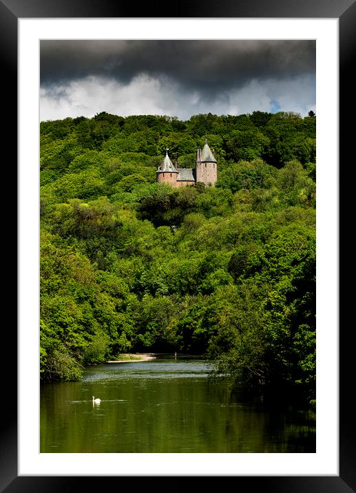 The Castle on the river Framed Mounted Print by Andrew Richards