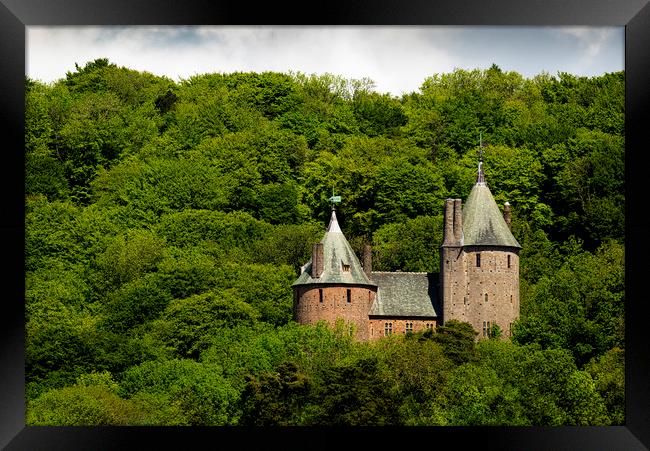 Castell Coch Framed Print by Andrew Richards