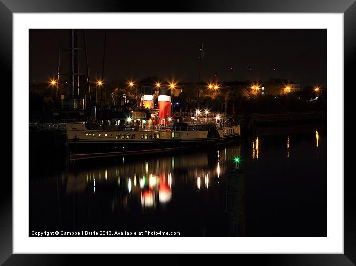 Waverley at rest Framed Mounted Print by Campbell Barrie