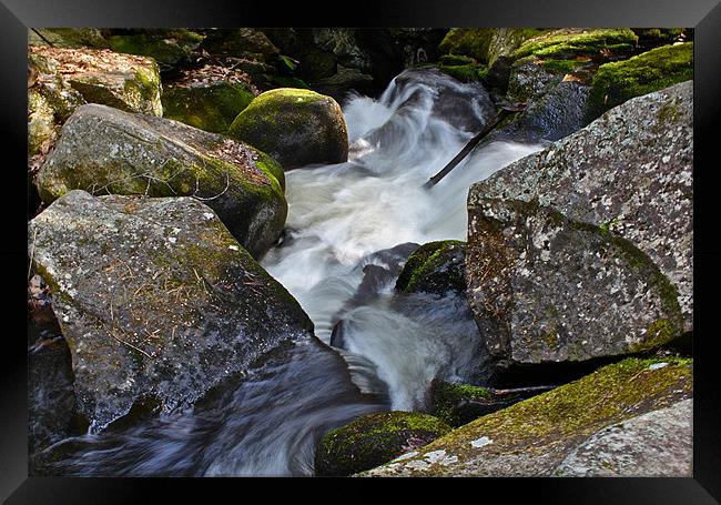 little brook Framed Print by christian De miranda