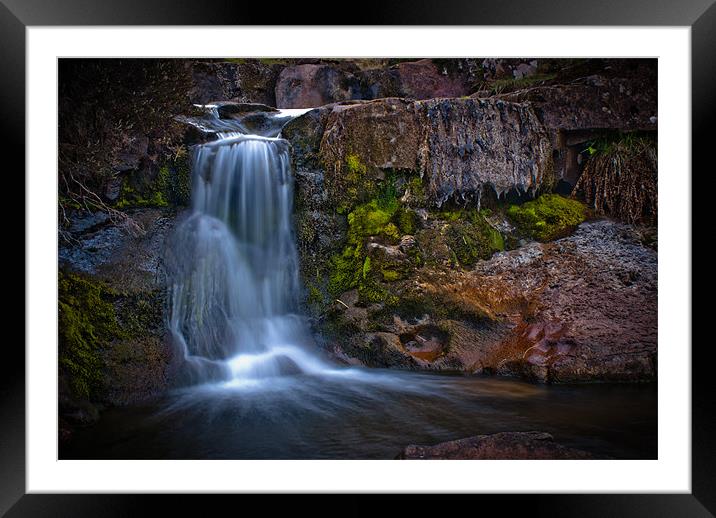 Baby Falls Framed Mounted Print by steven ibinson