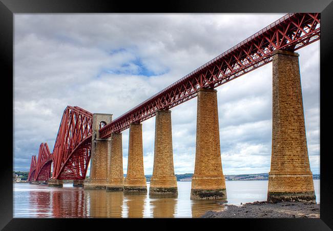 The Forth Railway Bridge Framed Print by Jeff Brunton