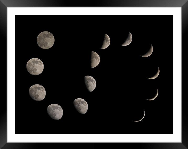 Supermoon Framed Mounted Print by mark humpage