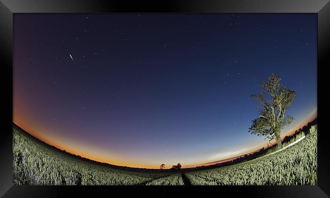Meteor Magic Framed Print by mark humpage