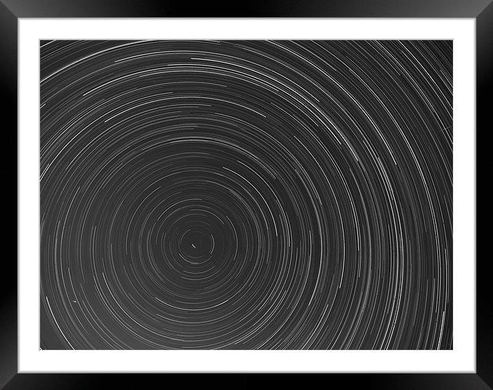Dizzy Stars Framed Mounted Print by mark humpage