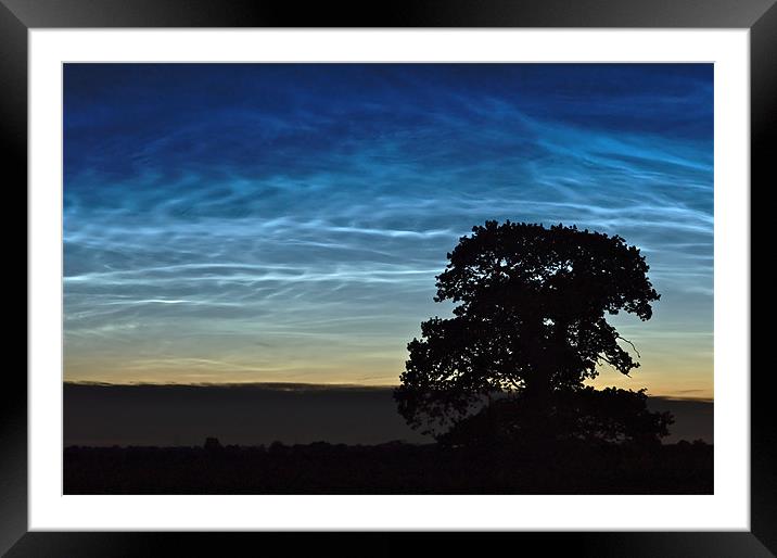Noctilucent Magic Framed Mounted Print by mark humpage
