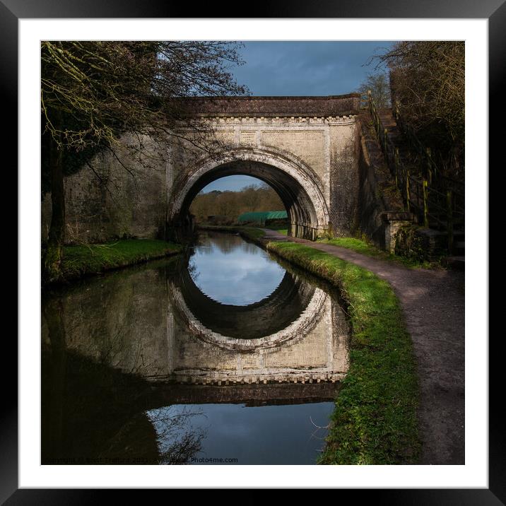 Around Hazelhurst Framed Mounted Print by Brett Trafford