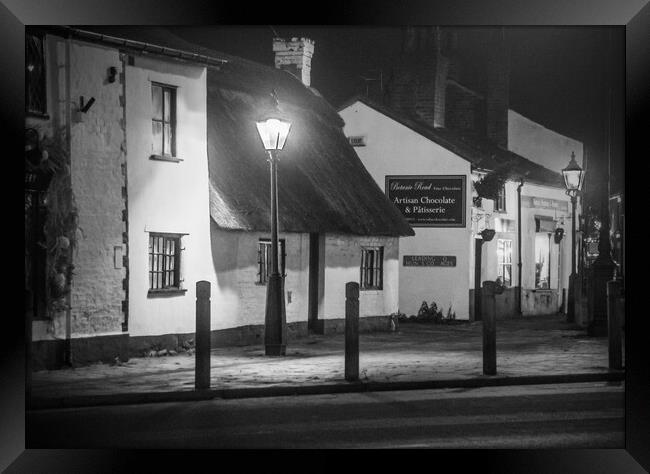 Churchtown Village Framed Print by Peter Jarvis