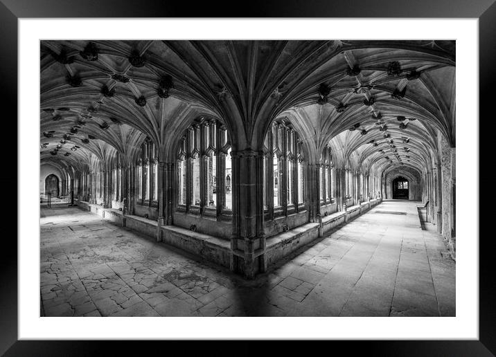 Lacock Abbey Framed Mounted Print by Peter Jarvis