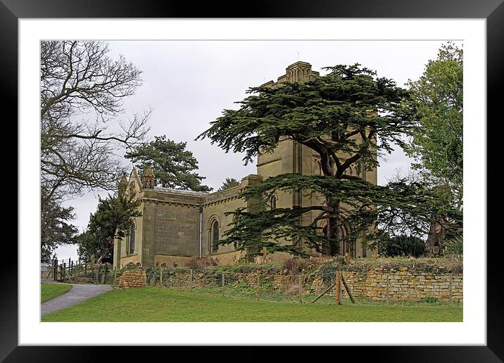 Old Wolverton Church Framed Mounted Print by Bill Simpson