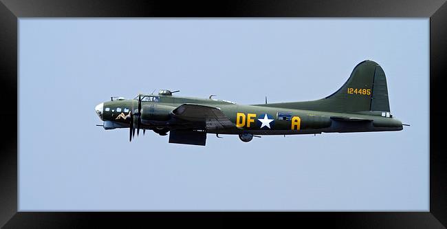 Sally B B17 Framed Print by Bill Simpson