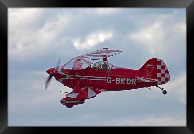 Pitts Special G-BKDR Framed Print by Bill Simpson
