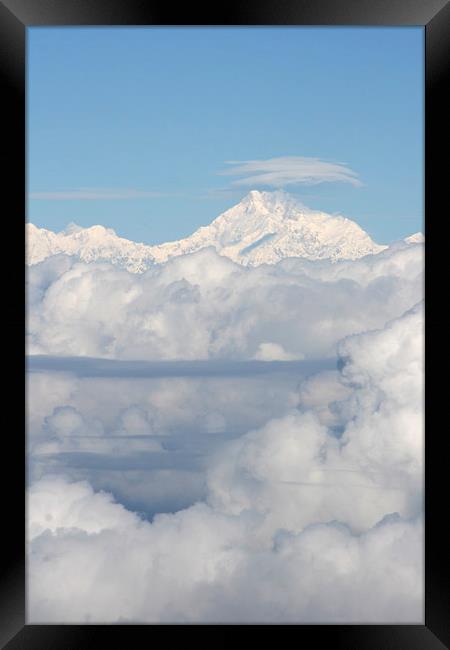Mount Everest Framed Print by Carole-Anne Fooks