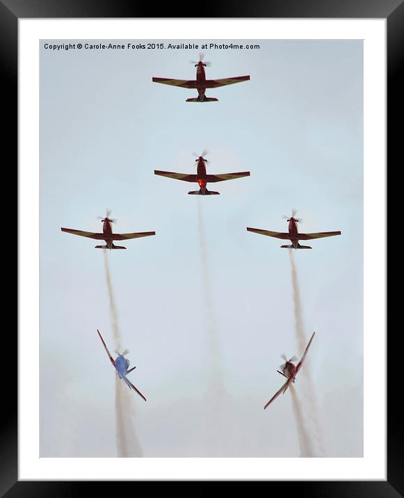  The Roulettes Framed Mounted Print by Carole-Anne Fooks