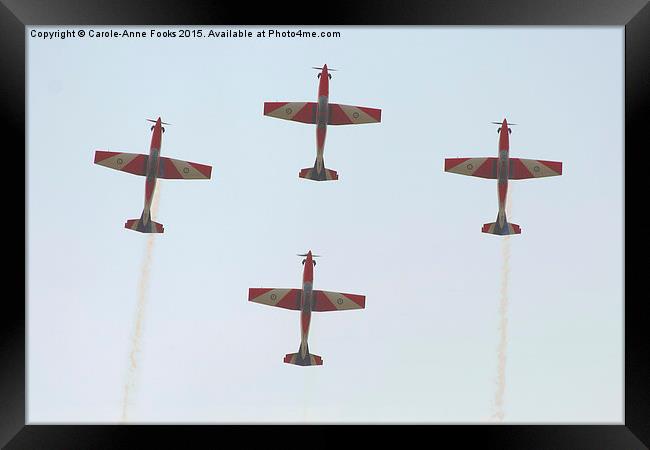   The Roulettes Framed Print by Carole-Anne Fooks