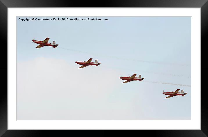    The Roulettes Framed Mounted Print by Carole-Anne Fooks