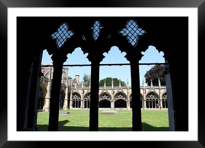   Canterbury Cathedral, Kent, England Framed Mounted Print by Carole-Anne Fooks