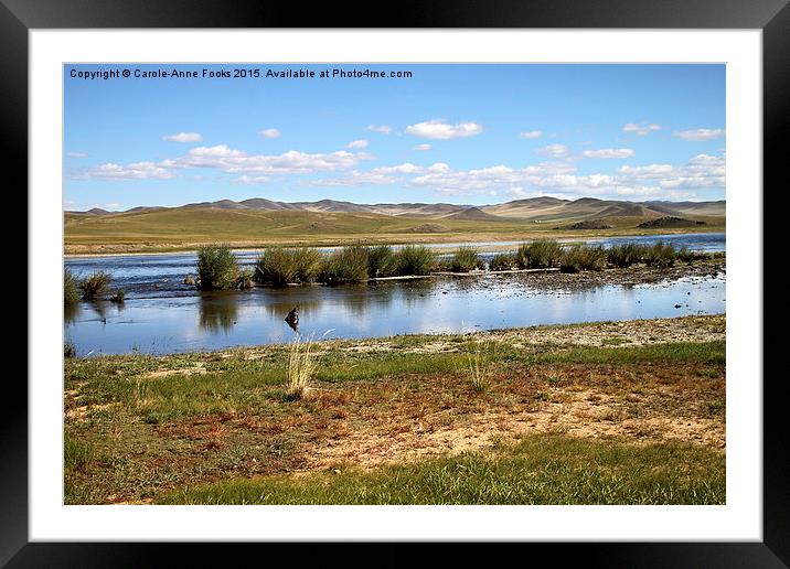  Gun Galuut, Mongolia Framed Mounted Print by Carole-Anne Fooks