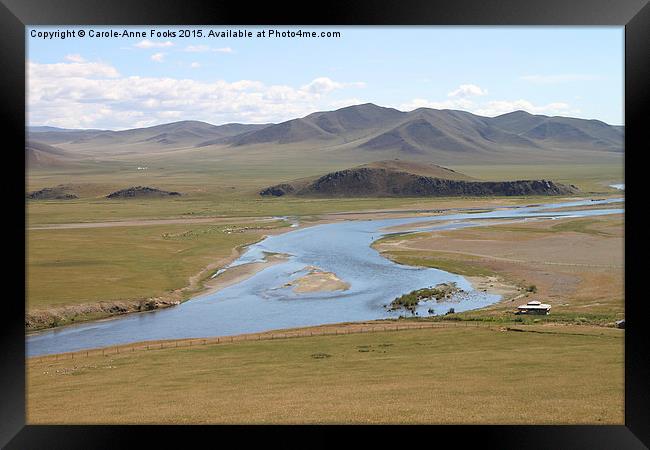 Gun Galuut, Mongolia Framed Print by Carole-Anne Fooks