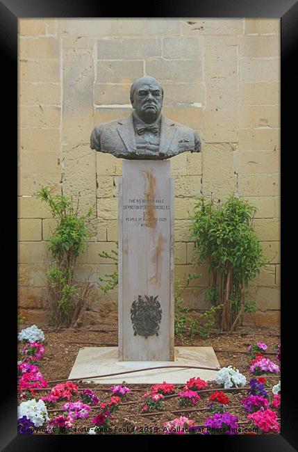 Upper Barrakka Gardens, Valletta, Malta.  Framed Print by Carole-Anne Fooks