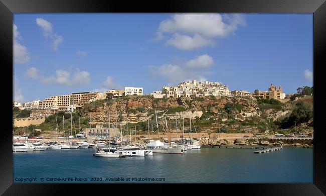 Gozo Malta. Framed Print by Carole-Anne Fooks