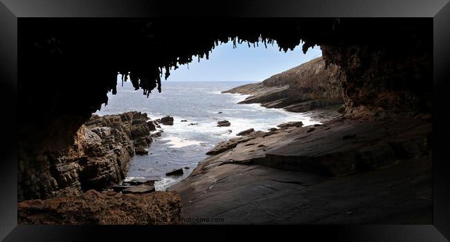 Admirals Arch at Cape du Couedic Framed Print by Carole-Anne Fooks