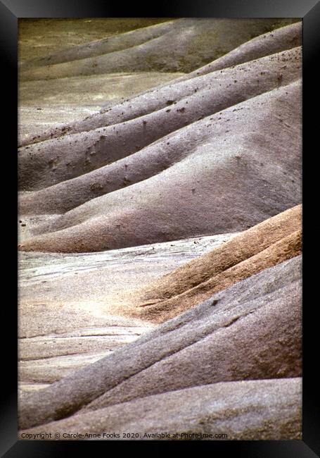 Chamarel Seven Coloured Earths, Mauritius Framed Print by Carole-Anne Fooks