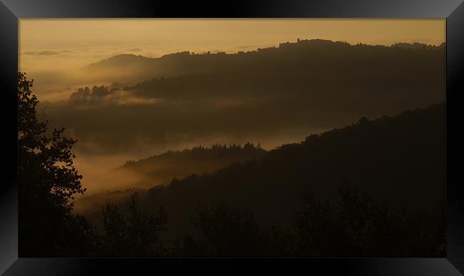 Tuscan Morn Framed Print by Richard Ashton