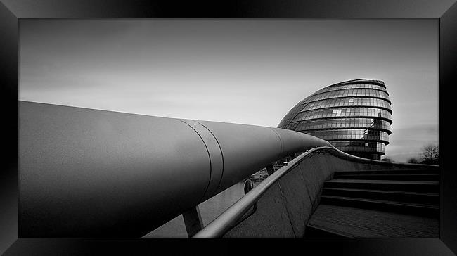 London City Hall Framed Print by Dave Wragg