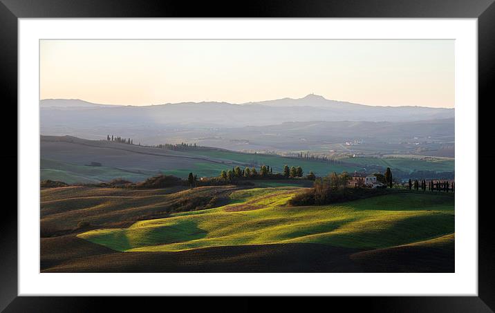  Toscana Framed Mounted Print by Dave Wragg
