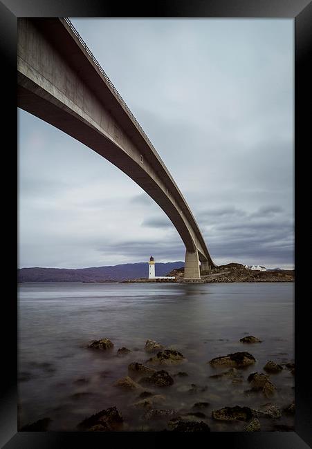  Skye Bridge Framed Print by Dave Wragg