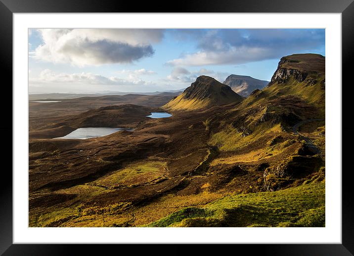 The Quiraing  Framed Mounted Print by Dave Wragg