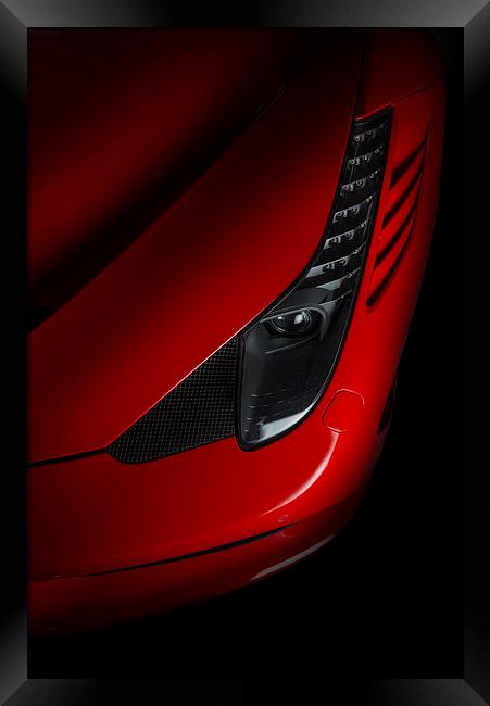  Ferrari 458 Framed Print by Dave Wragg