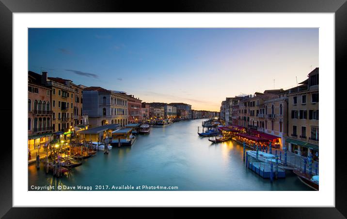 Grand Sunset Framed Mounted Print by Dave Wragg