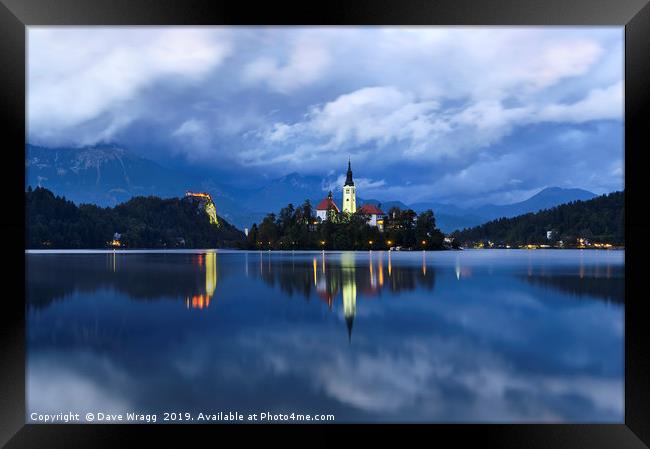 Lake Bled Framed Print by Dave Wragg